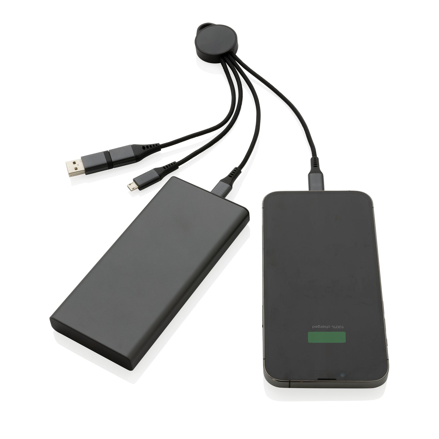 Aluminium 6-in-1 Charging Cable (Events)