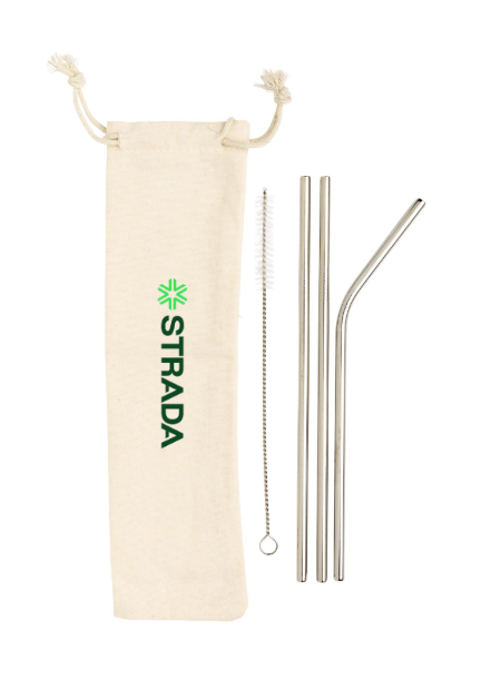 Stainless Steel Straw Set